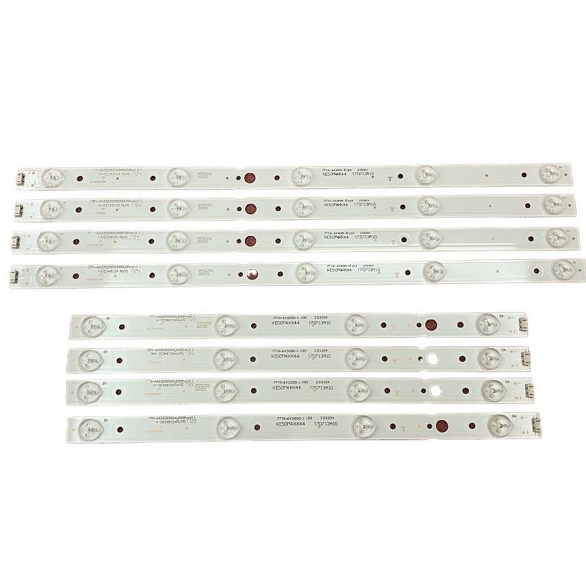 Tira Luminosa Tv Juego 8 Tiras LED Para TV 43UG620V 43UJ620V 43UJ6200 CRH-A4330300104L6CNRev1.0 CRH-A4330300105R6CNRev1. A4330300105R74CREV1