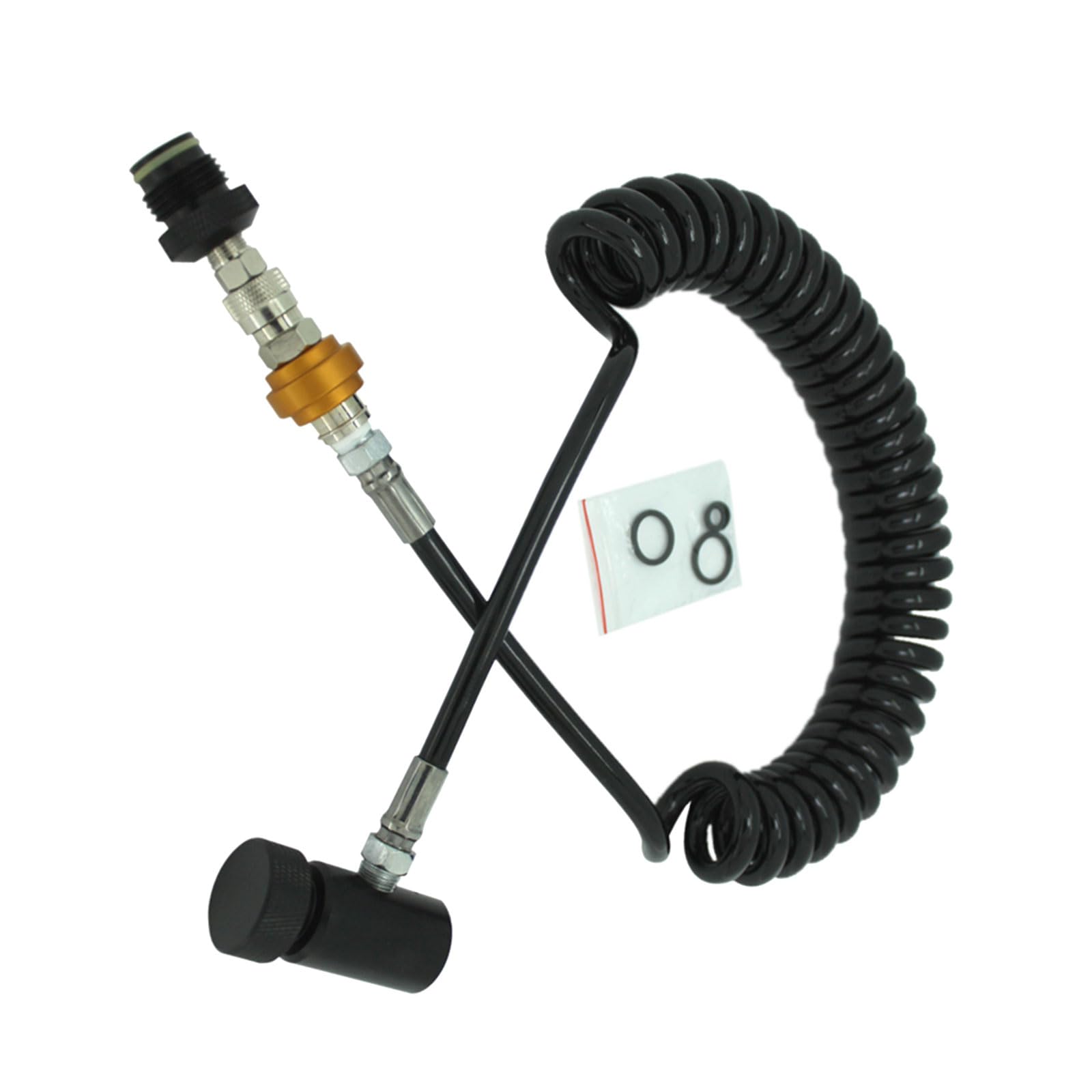 Sodas - Cilindro per carbonatori con valvola di limitazione della pressione del tubo a molla, accessorio adatto per produttori di acqua frizzante