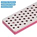PATIKIL 70mm 500 Grit Fine Ski Snowboard Diamond Stone, Ski Edge Sharpener Diamond Edge Files Snowboard Whetstone, Fuchsia
