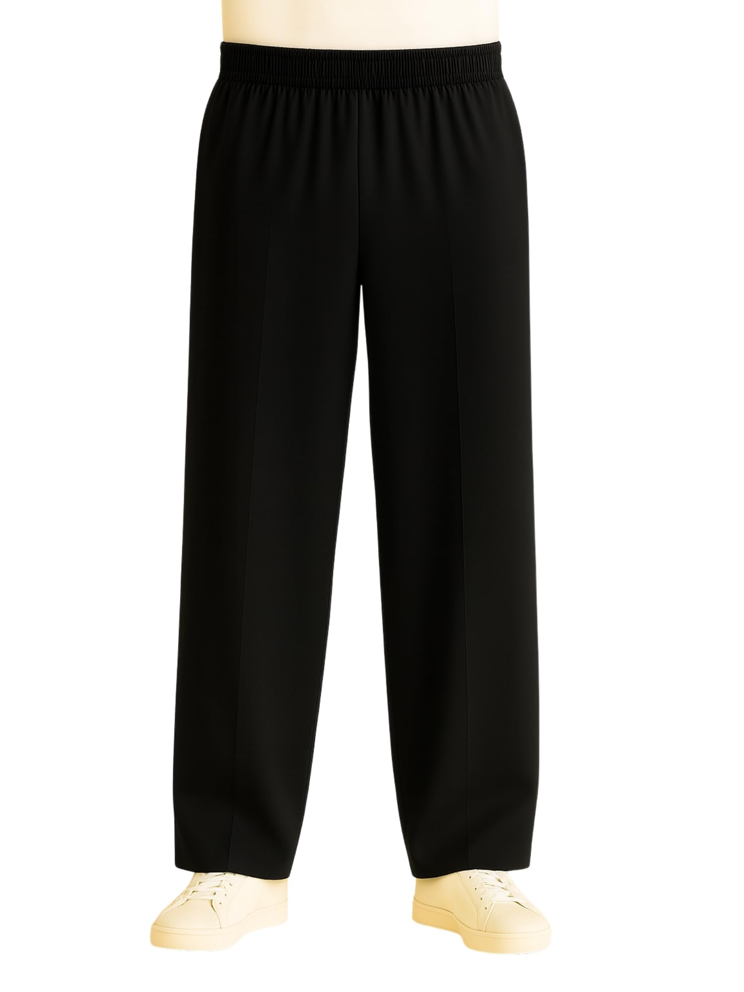Wide Leg Trousers for Men | Sweatpants for Men | Office Pants – Formal Pant for Man with Elastic Waist – Feel Confident, Move Freely, Own Your Everyday-image-38