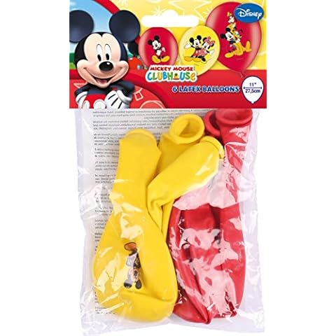 Set de 6 Ballons Disney Mickey Cover