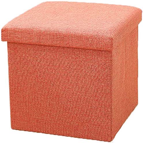 Repose-Pieds en Coton et Lin : Tabouret Décoratif Haute Qualité