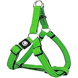 DDOXX Air Mesh Step-In Hundegeschirr - Verstellbare Brust Welpengeschirr für alle Größen - M (Grün) DDOXX Air Mesh Step-In Hundegeschirr - Verstellbare Brust Welpengeschirr für alle Größen - M (Grün)