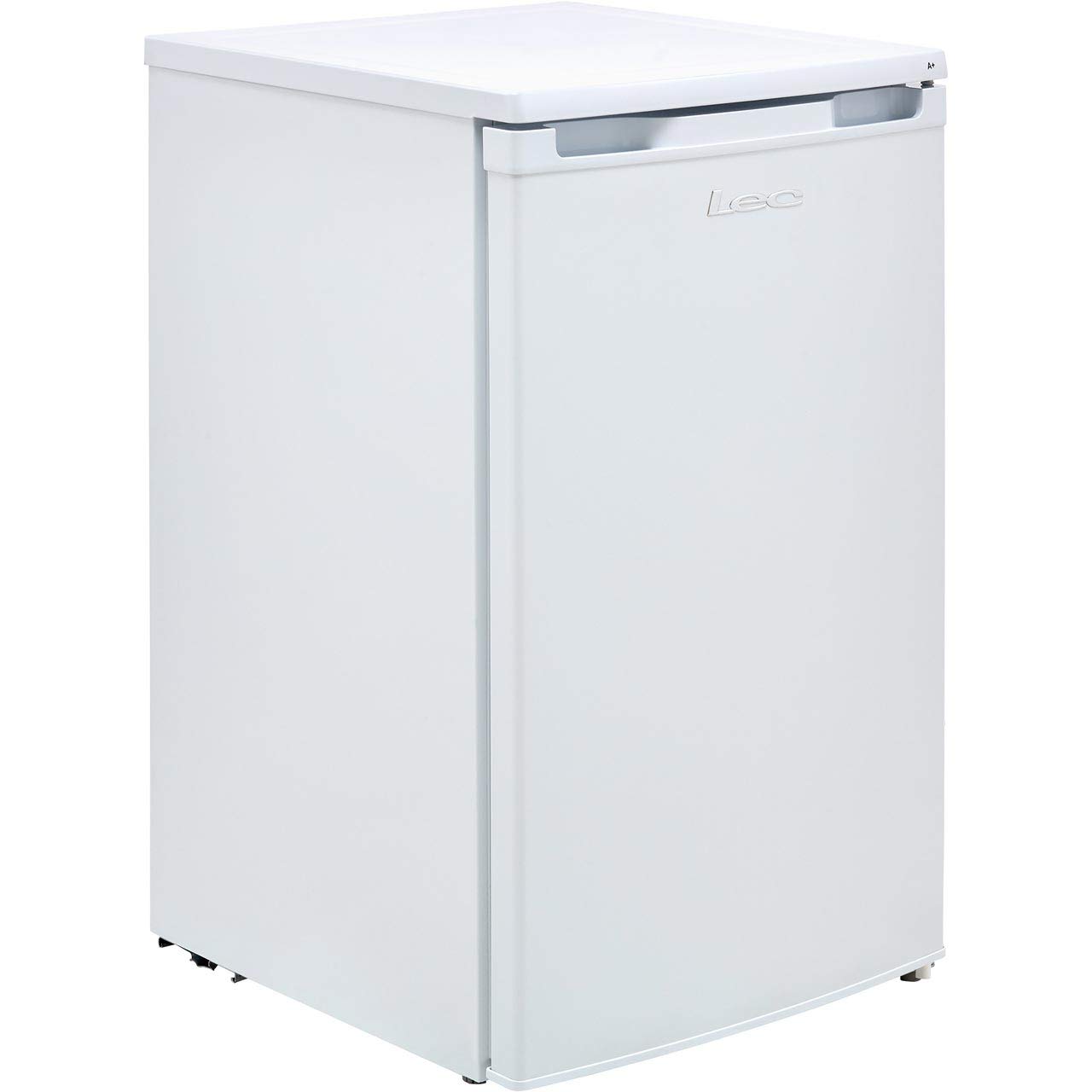 Lec L5010W Freestanding Undercounter Larder Fridge, Auto-Defrost, 116L Total Capacity, 50cm wide, White [Energy Class F]