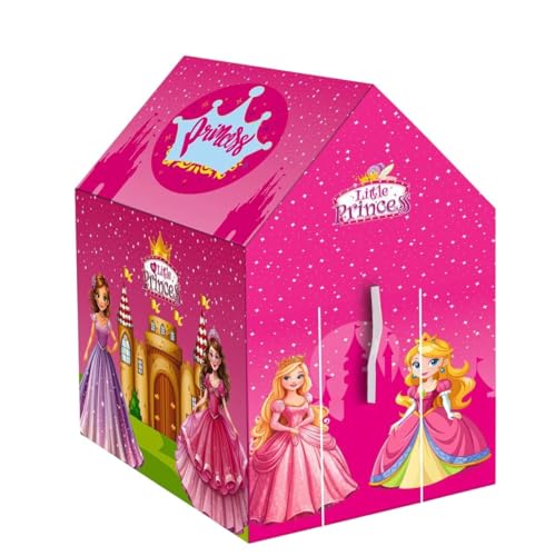 Image of Colorfull and Light Weight Children Play Tent House for 3-10 Years Old Kids Girls and Boys Light Weight and Foldable Children Toys, Indoor and Outdoor Kid Tent House (Princess Tent House)