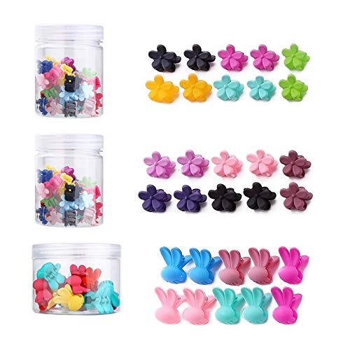 Viesap 100 Piezas De Mini Clips De Pelo Agarre De Pelo De...