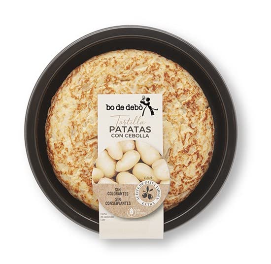 Tortillas Variadas 335g. Bo de Debo. (Producto refrigerado ahasta casa) (Tortilla de patatas con cebolla 335g.)