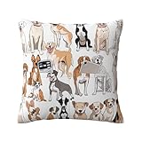 Photo Gallery wxwjshmgc copricuscino decorativo in lino con stampa carlino con chihuahua, cerniera nascosta, decorazione moderna per la casa di fattoria per divano, letto Photo Gallery wxwjshmgc copricuscino decorativo in lino con stampa carlino con chihuahua, cerniera nascosta, decorazione moderna per la casa di fattoria per divano, letto