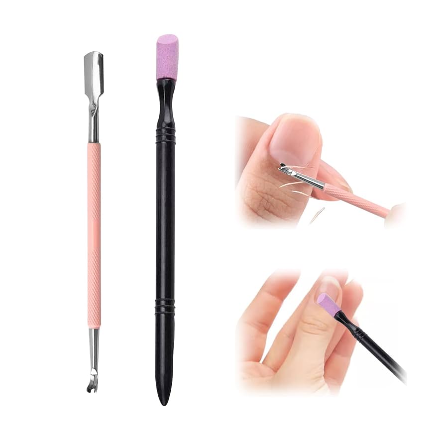ネイルケア 甘皮プッシャー2本セット