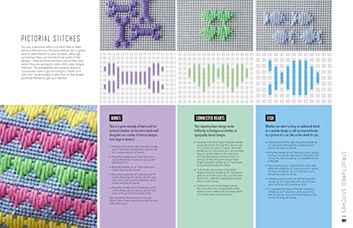 Needlepoint: A Modern Stitch Directory: Over 100 creative stitches and techniques for tapestry embroidery - Image 3