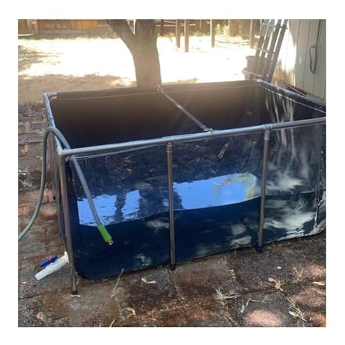 Bassin pliable en PVC pour poissons koï dans votre jardin