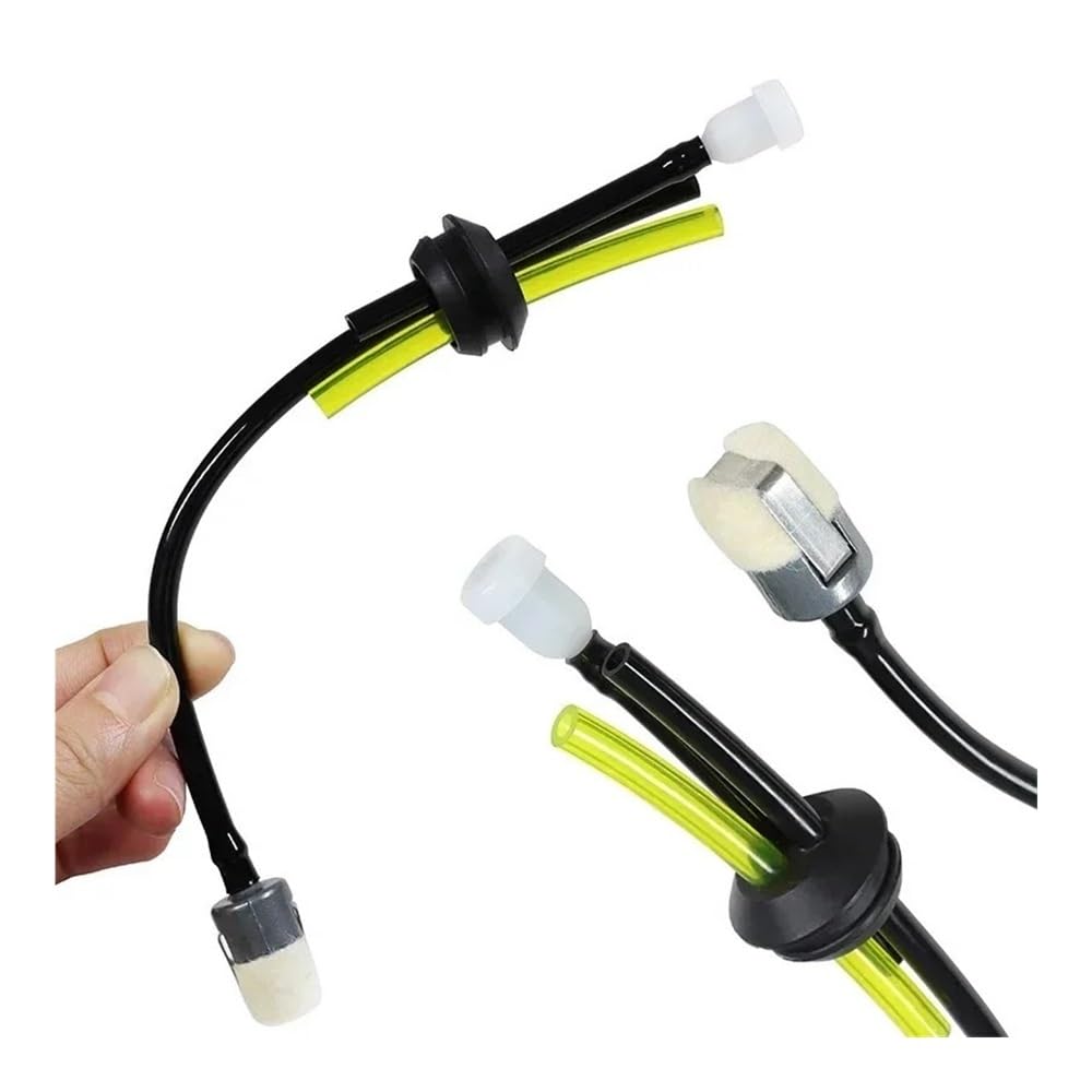Kit de Filtro de línea de Combustible Universal, Motosierra, cortacésped, Tanque, Tubo de Aceite, Manguera, Herramientas de jardín | Compatible con ECHO GT-200EZR, GT-201EZR, GT-200i, GT-200R y PE-200.(50 sets)