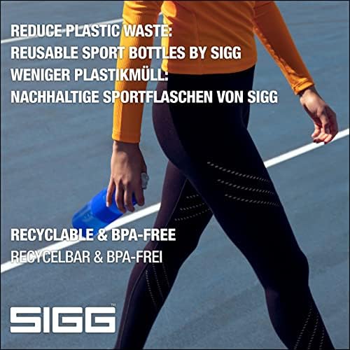 SIGG HERO Water Bottle (0.6 L), Pollutant- and BPA-Free, Leak-Proof Drinks Bottle, Lightweight Polypropylene Travel Bottle