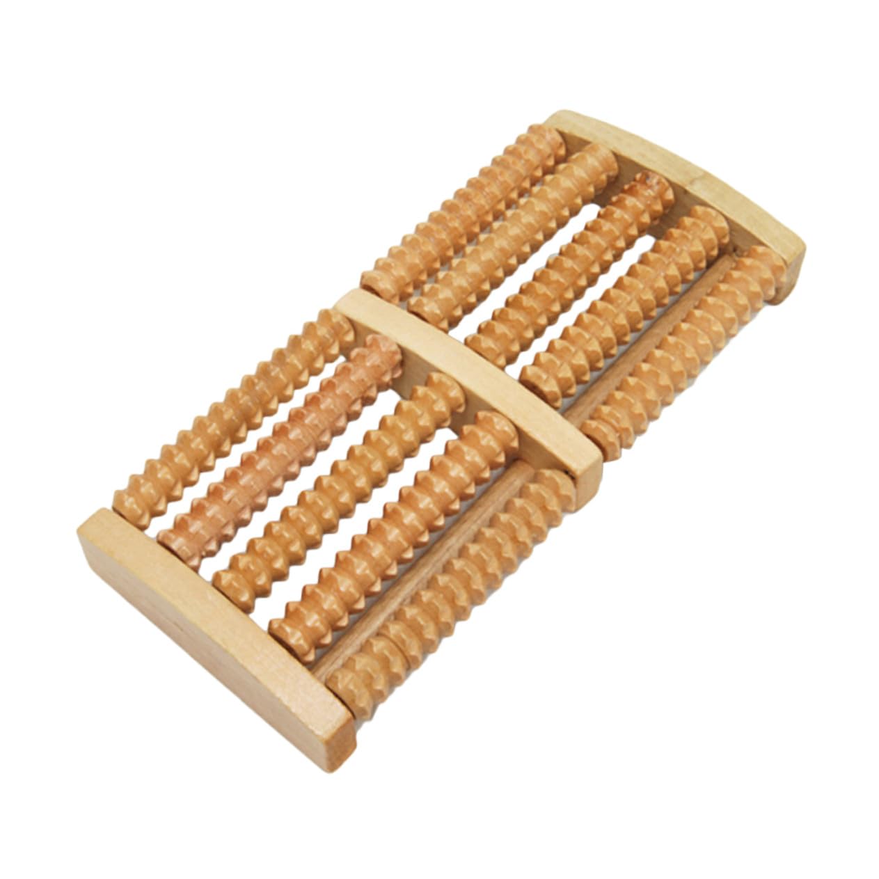 CONGARTENO Masajeador de Pies de Madera con de Rodillos Tensión Muscular y Circulación para Pies Cansados y Doloridos