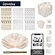 weddlyn® – Überraschungsbox – hochwertiges Papier & Verarbeitung – Explosionsbox mit modernen Stickern und Stift – Diy Box – Explosionsbox Hochzeit inkl. Anleitung – creme weiß (glänzend)