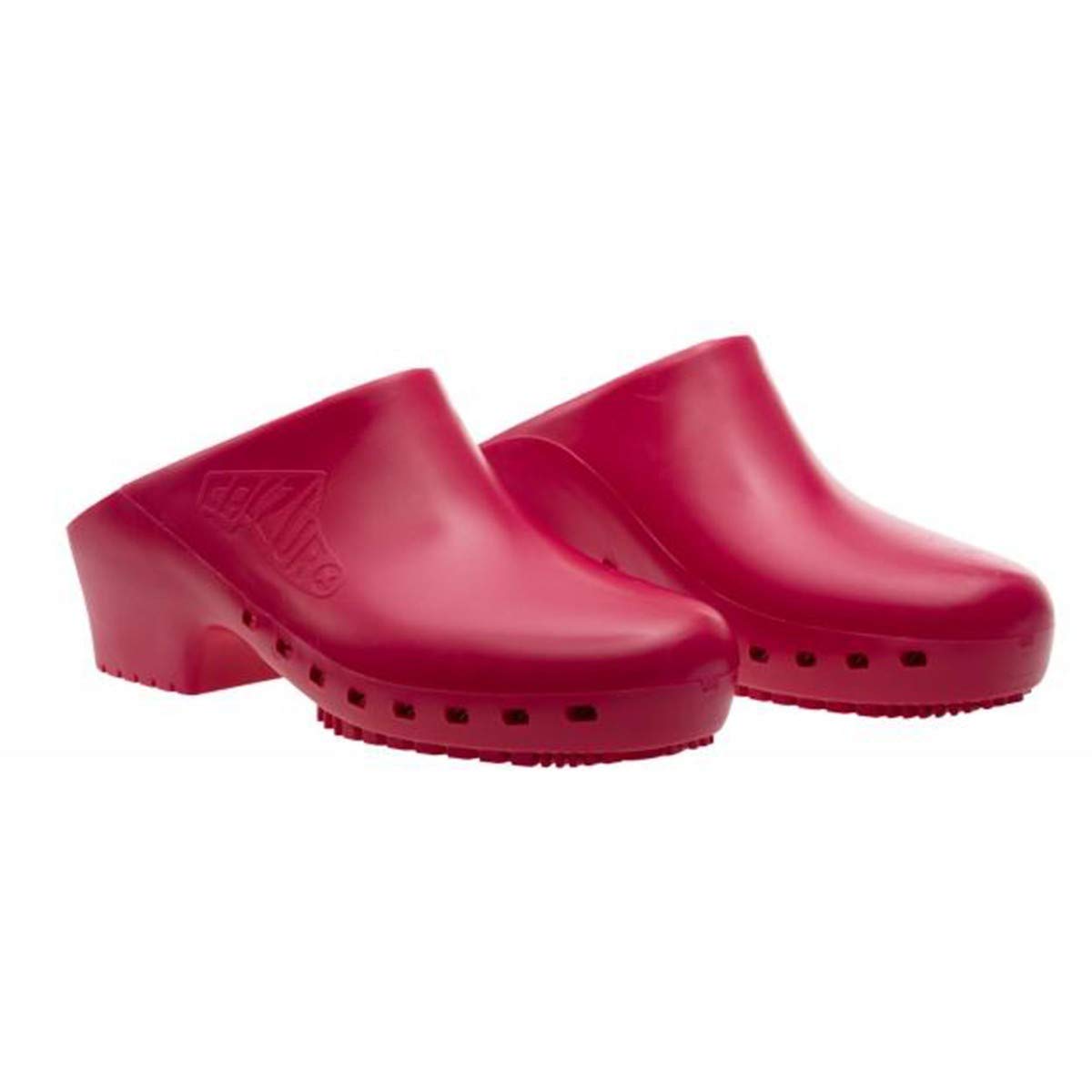 CALZURO Classic Senza Fori, Zoccoli Sanitari Donna Uomo in Gomma, Professionali CE Antistatici Autoclavabili Anatomici, Suola Antiscivolo SR Antibatterica, Pantofole Donna, Scarpe Uomo
