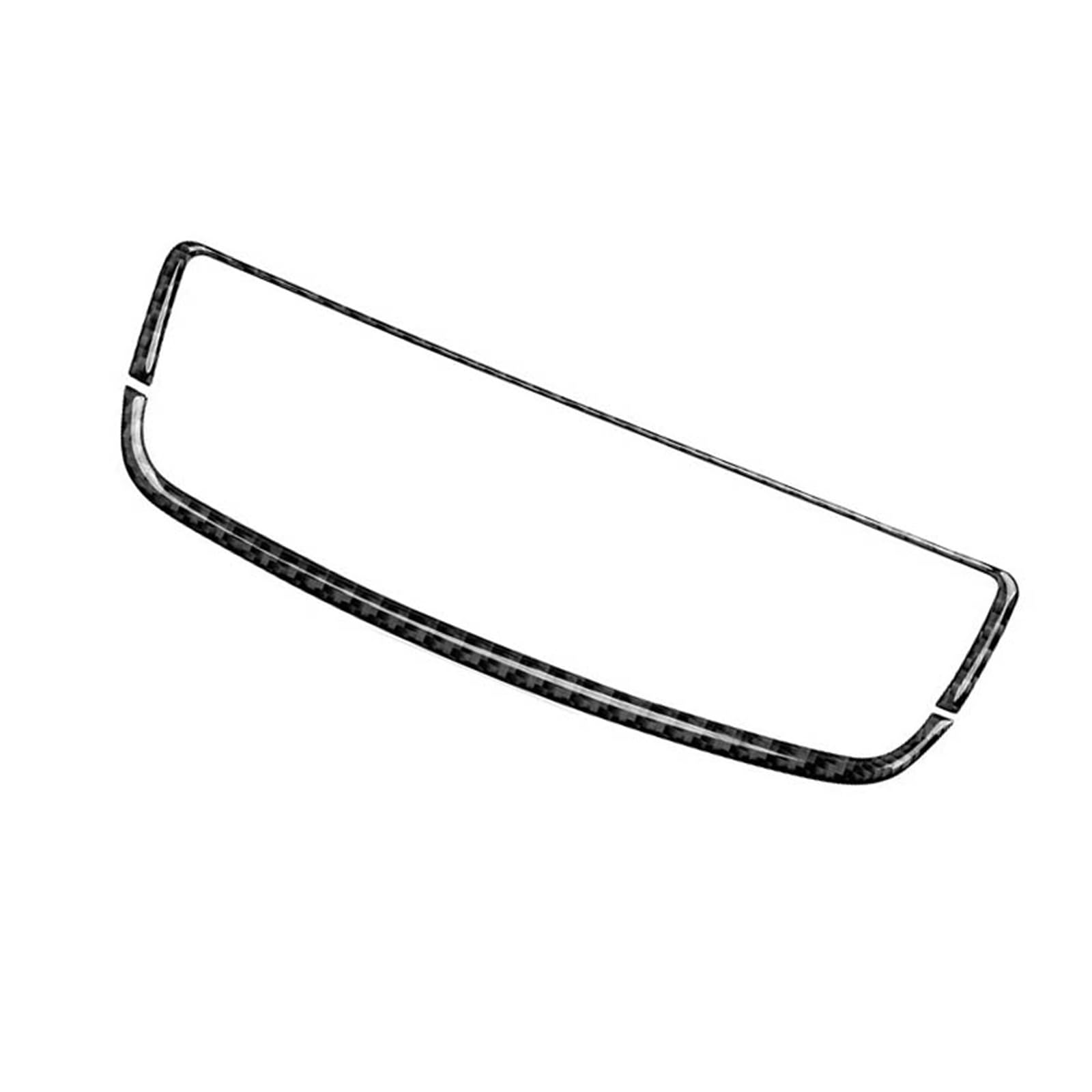 Interior Decoration Car Center Console Air Outlet Decorative Strip Trim Carbon Fiber Interior Sticker Accessories for Audi A3 S3 RS3 8V 2013-2020