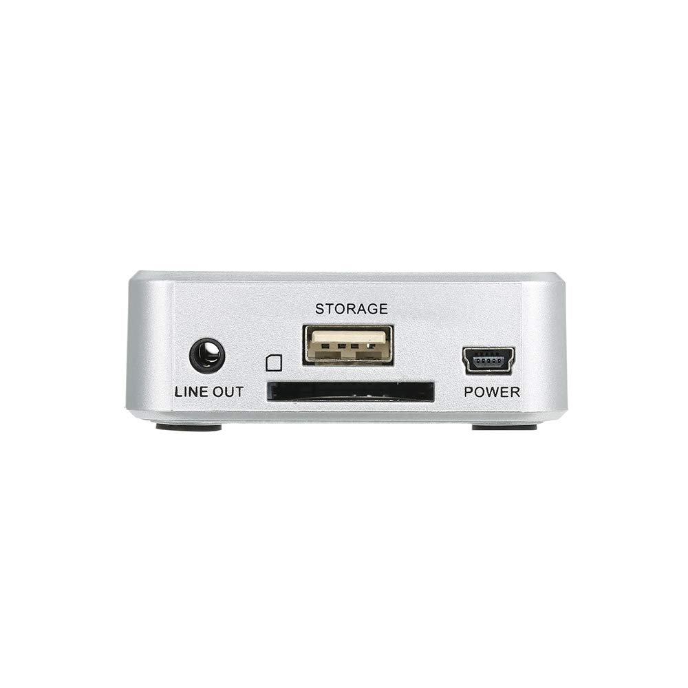 Docooler Music digitalizzatore Music Player Registra musica analogica in scheda SD Unità USB Porta mini USB Riproduzione del telecomando