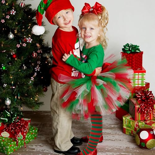 Komorebi Toddler Striped Tights Girls Christmas Stockings Dance Tight Halloween Sockings Elasticity Seamless Leggings3