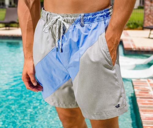 Southern Marsh Dockside Swim Trunk - Brigade Stripe3