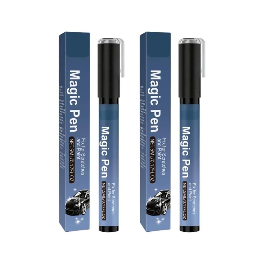 Ilumos 2Pcs 2/3Pcs Car Scratch Remover Pen - Precision Tip, Waterproof & Fade-Resistant Quick Repair For All Vehicles(2Pcs)