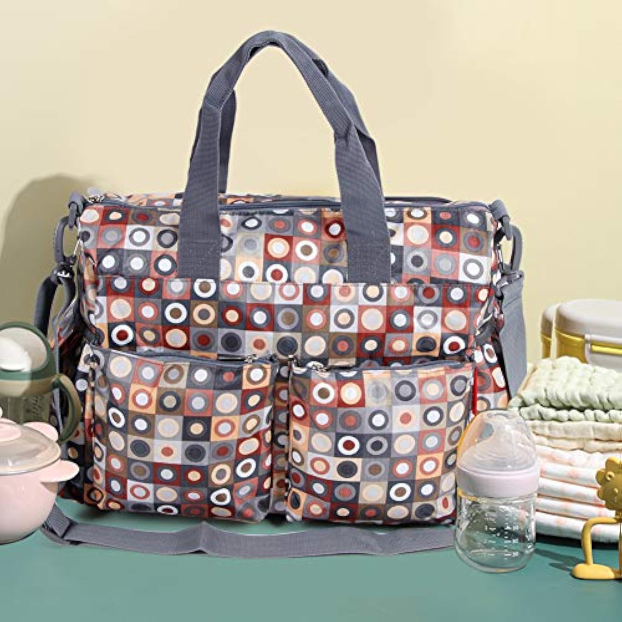 Stroller Hanging Bag, Large Capacity Handbag for Daily Use
