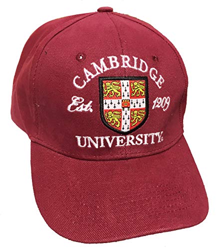 Official Cambridge University Snapback Cap - Official Apparel of the Famous Univeristy of Cambridge