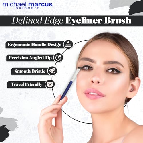 michael marcus Cake Eyeliner & Brush 2 Pzas Water Activated miniatura 3