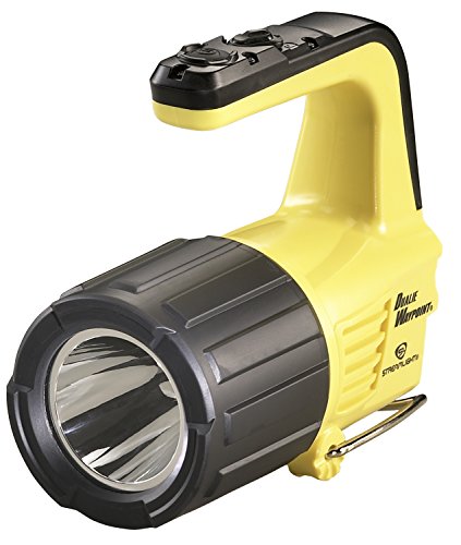 STREAMLIGHT 44955 Dualie Waypoint 1000-Lumen Alkaline Battery Powered Dual Beam Spot Flood Area Light, Yellow – Box Packaged