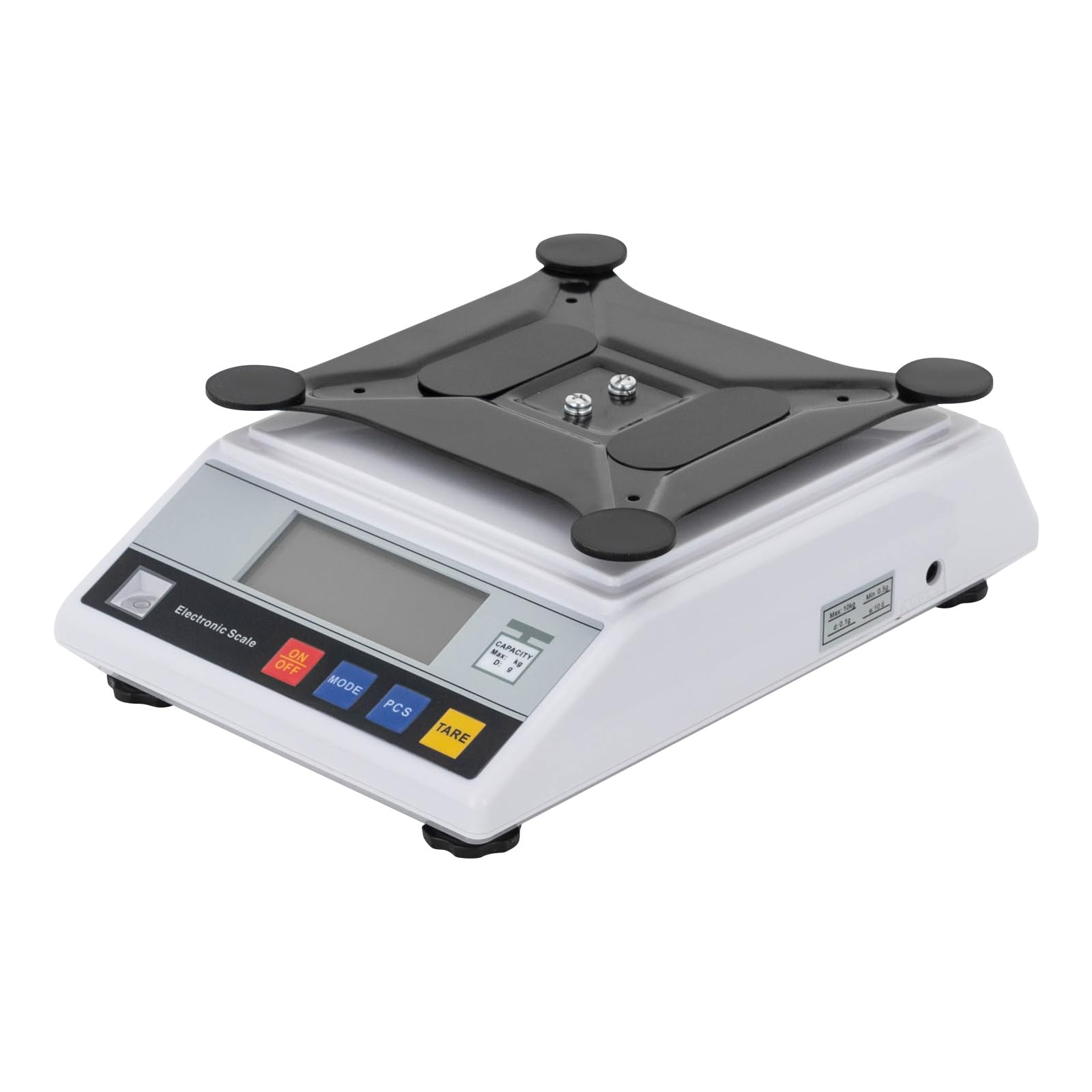Bilancia di precisione, 10 kg, 0,1 g, ad alta precisione, digitale, per analisi di laboratorio, per gioielli, milligrammo, peso di calibrazione per sostanze chimiche, erbe, metalli preziosi, piccoli