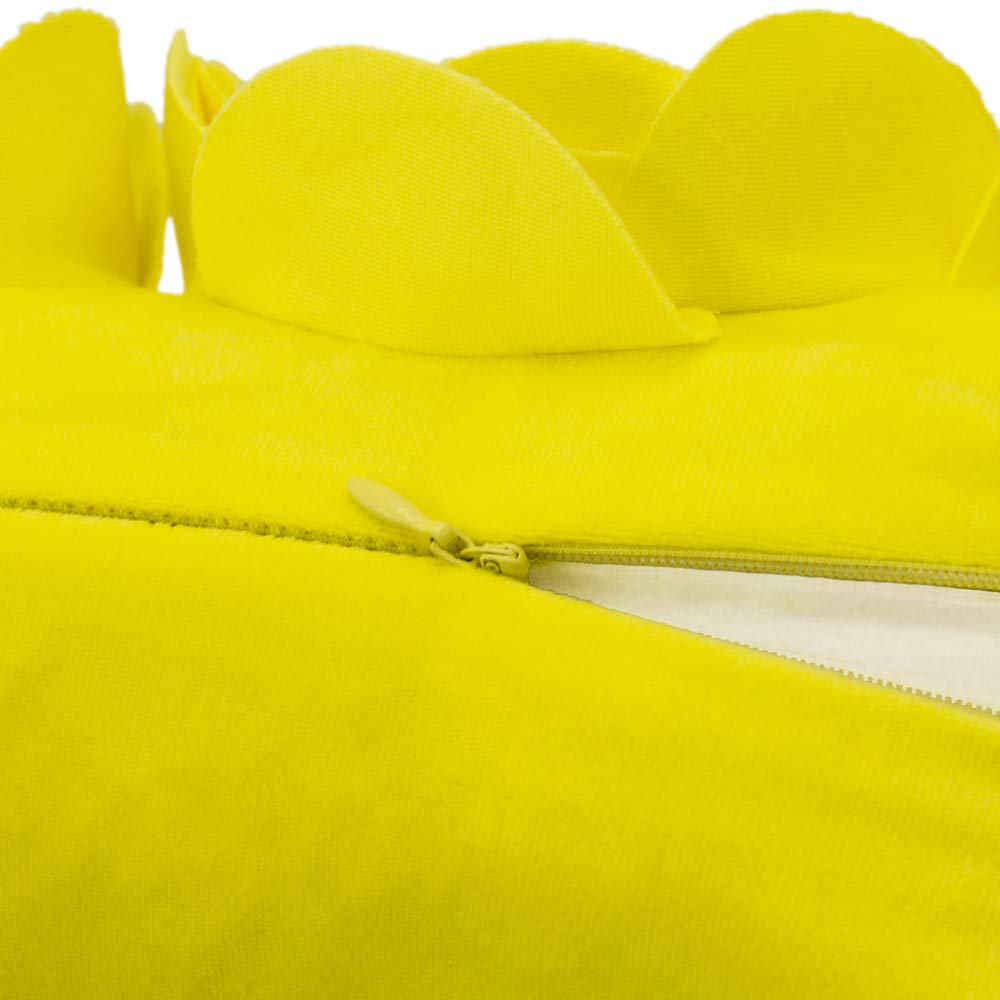 Handgemachter Weihnachts-Kissenbezug Mit 3D-Blumen – Festliche Deko Für Sofa, Bett & Auto
