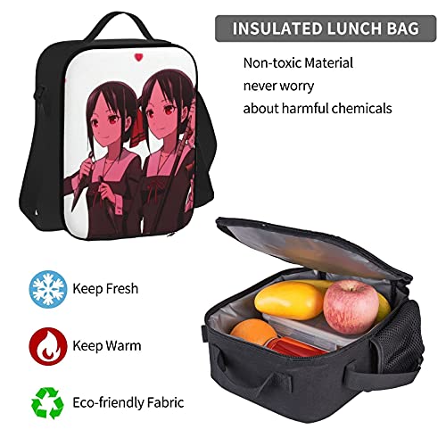Kaguya-Sama Love is War Kaguya Shinomiya Anime Rugzak 3-delige set, rugzak + etui + lunchtas combinatie Geschikt voor… - Afbeelding 7