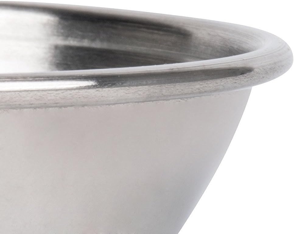 (Pack of 72) 1.5 oz Stainless Steel Sauce Cups – Commercial-Grade Dipping Cups for Condiments, Portion Control & Ramekins