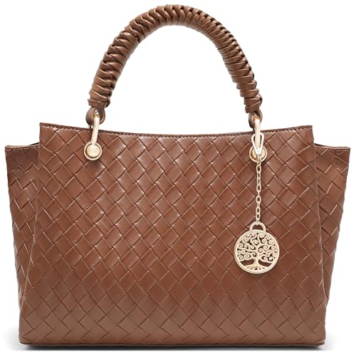 Bolso cruzado trenzado para mujer con asa ajustable miniatura 1