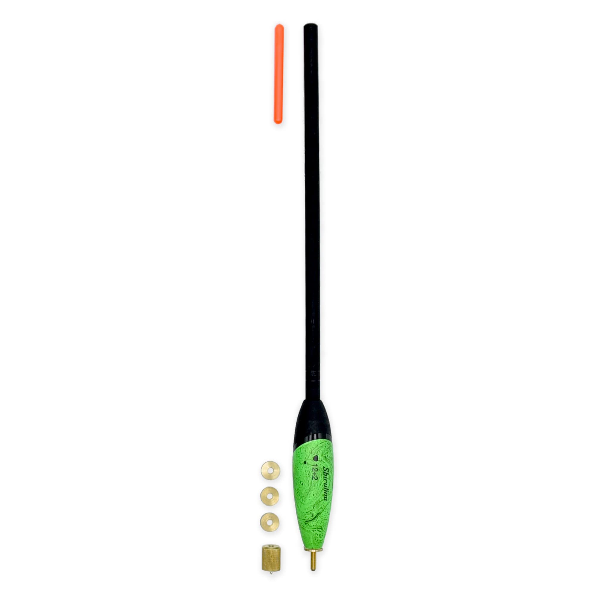 Sbirulino® Set 3 o 6 galleggianti modello Lux con portastarlight per la pesca all’inglese