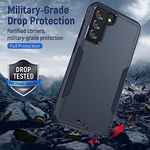 Image of for Samsung Galaxy S21 Case with HD Screen Protector, Blue