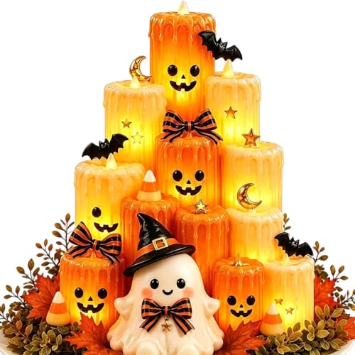 Decoración mesa Halloween para hogar interior y cenas de otoño cálidas 7