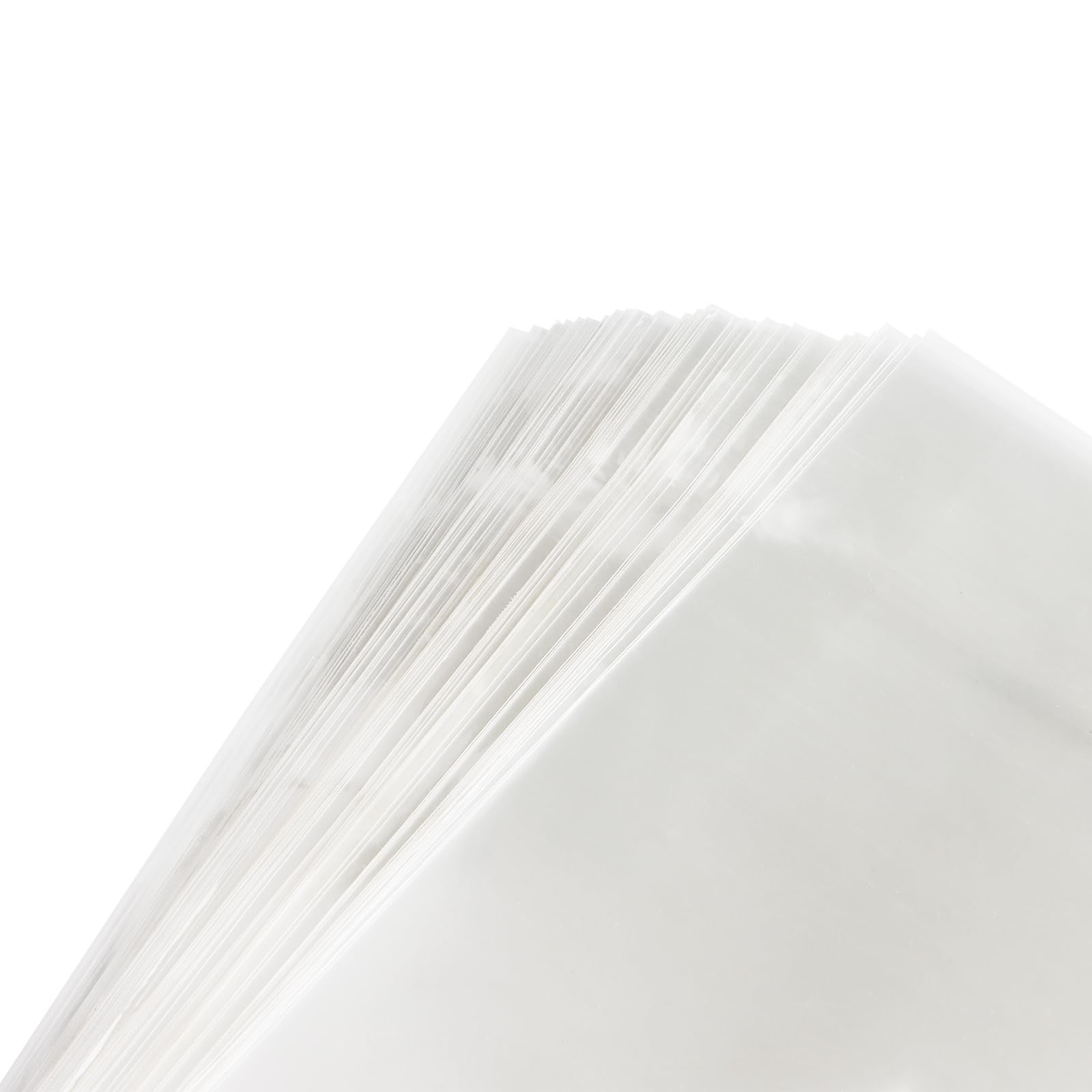 NGOSUET 200 sztuk przezroczystych torebek celofanowych 20 x 30 cm, torebki na słodycze z 200 sztuk wstążek, plastikowe torebki przezroczyste na słodycze, ciastka, upominki, prezenty na urodziny