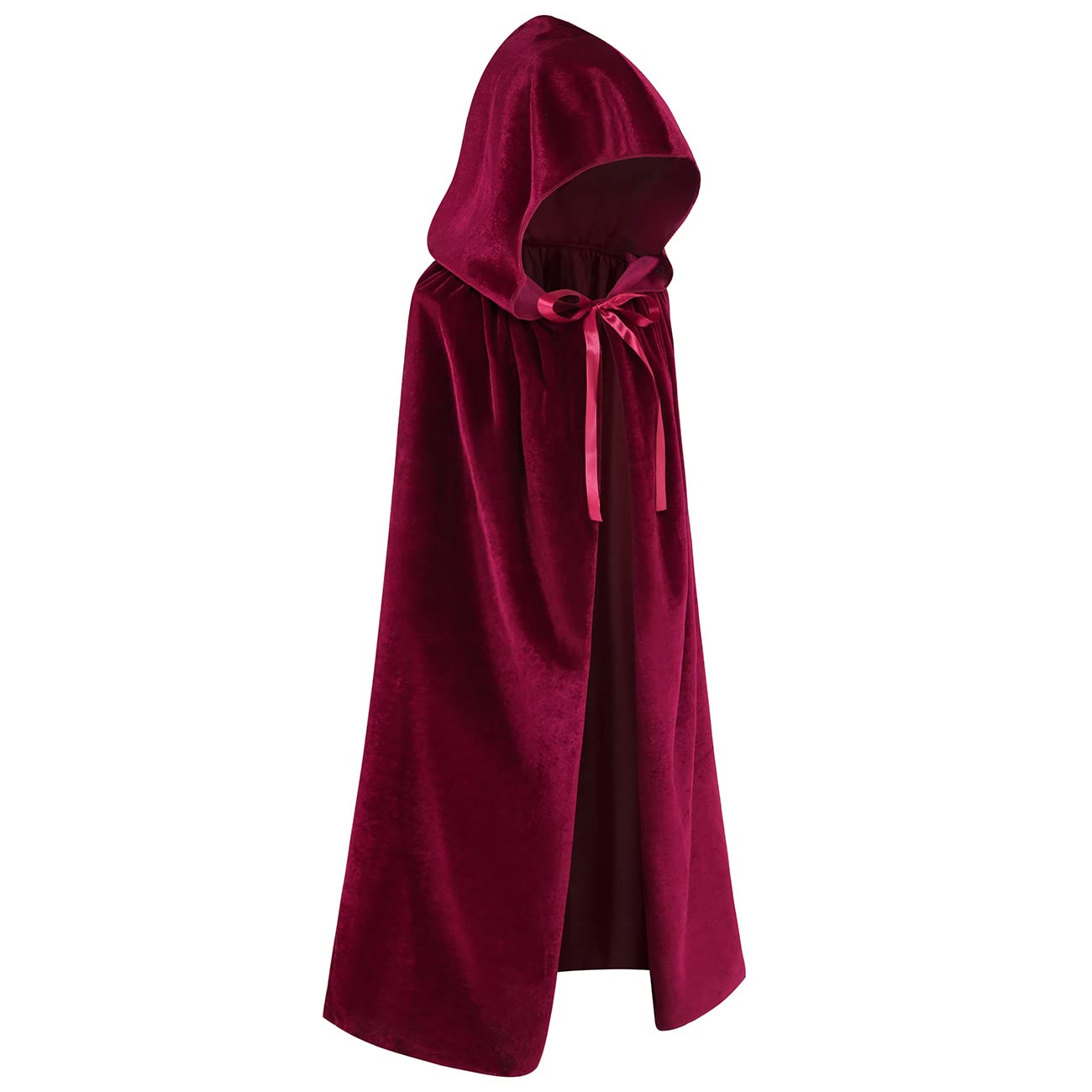 Regenboog Hooded Velvet Cape Kids,Cloak for Kids,Halloween Costume Cloak,Christmas,Renaissance,Witch,Wizard