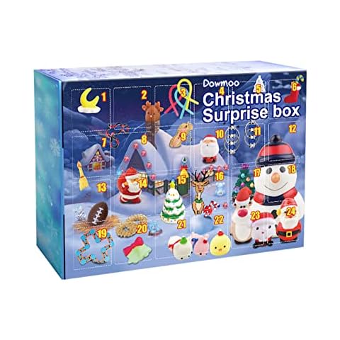 2022 Fidget Christmas Advent Calendar for Kids, Christmas Advent Calendars Fidget Toy Box Sensory Fidget Toy Set for Xmas Party Favor Cover