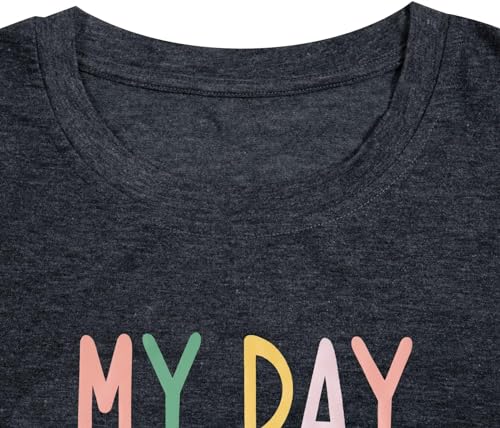 Image of Happy Birthday Shirts for Women Cute My Day My Way Birthday Girl T Shirt