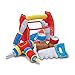 Price comparison product image Melissa & Doug Toolbox Fill and Spill Toddler Toy With Vibrating Drill (9 pcs)