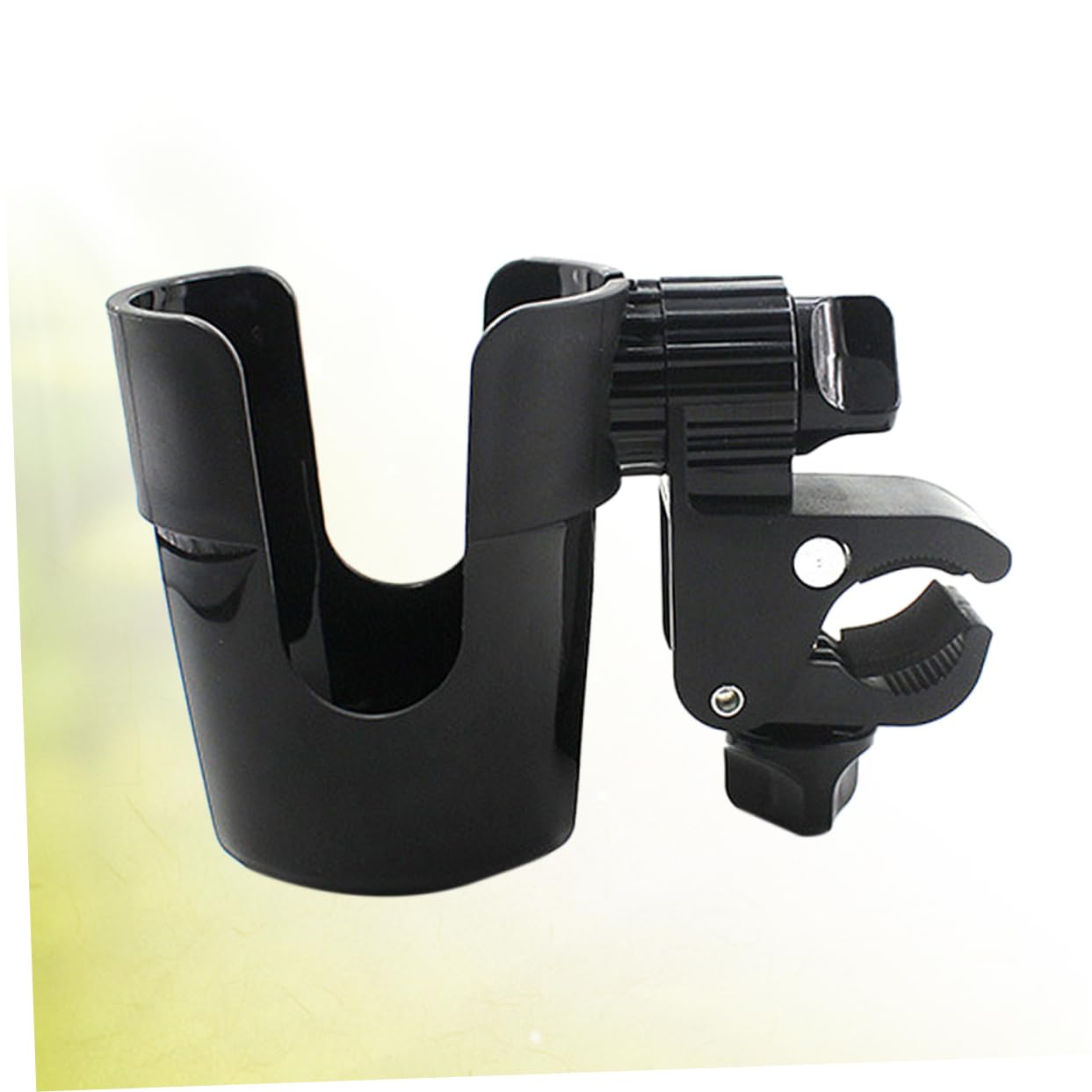 SUPVOX Sturdy Baby Carriage Bottle Holder 360° Rotation Easy Install Baby Stroller Organizer for Bicycles