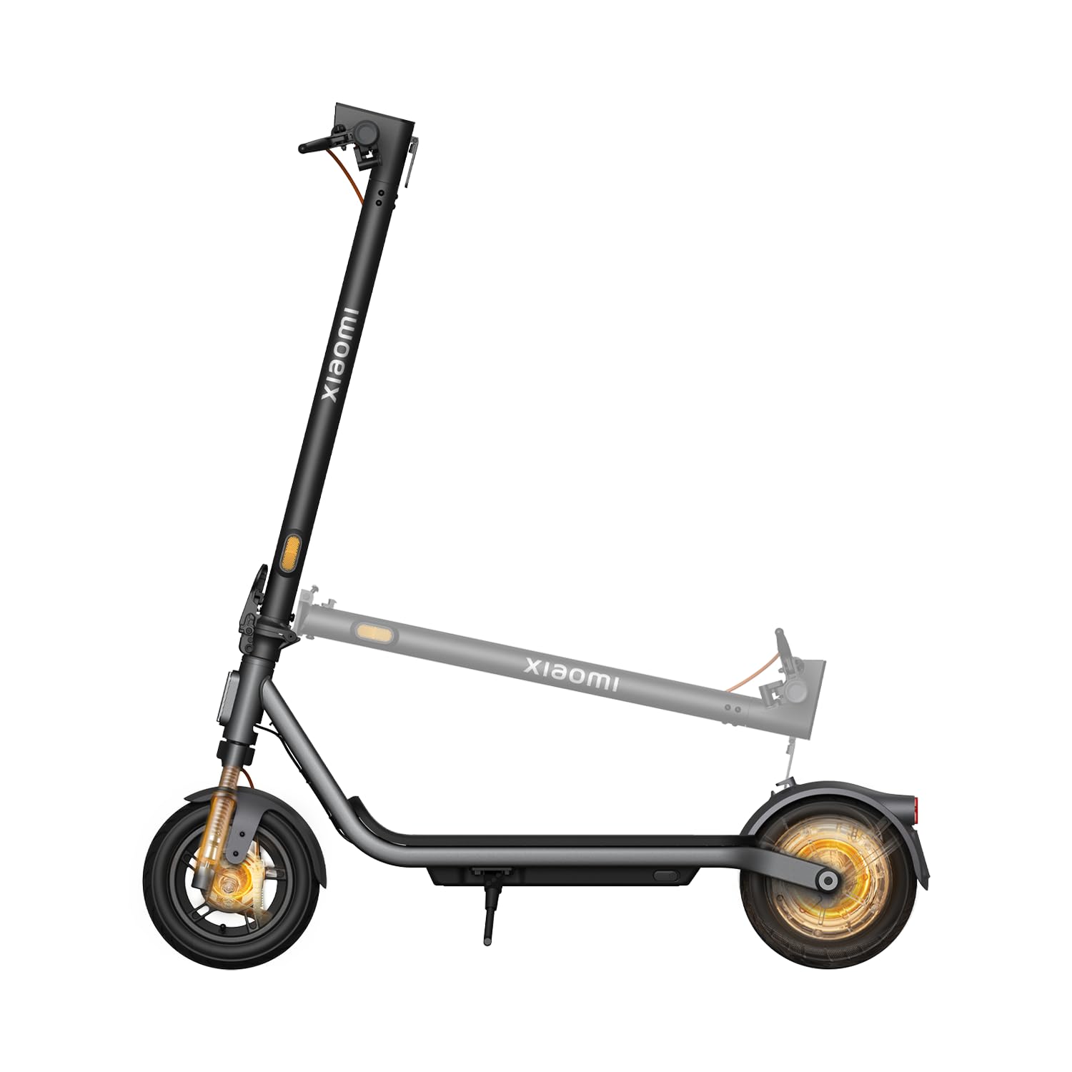 Xiaomi E-Scooter 6 Serie, E Roller Mit Straßenzulassung, 45-75km Reichweite | 10-12" Tubeless-Reifen, Max 20km/h, Federung, Doppelbremse, Faltbar, App-Steuerung