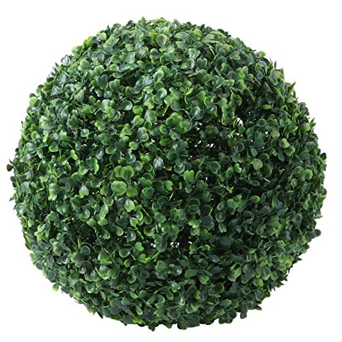 VALICLUD Bola de Topiario de Plantas Artificiales de 11 Pulgadas Bolas Decorativas de Boj de...