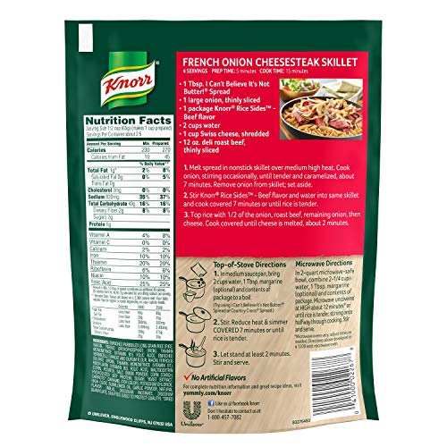 Image of Knorr Rice Sides Dish, Beef, 5.5 Oz (Pack of 12)