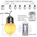 Globe String Lights Battery Operated 11.9Ft Marquee Letter Lights 12 LED Light Bulbs with Timer, Indoor Outdoor G40 String Light for Party Bedroom Marquee Letters Numbers Christmas Camping Decor