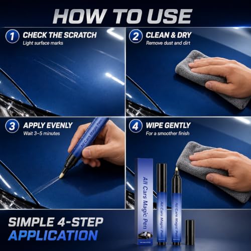 2 Pack Scratch Remover Pen