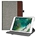 Fintie iPad 9.7 inch 2018 2017 / iPad Air Case - 360 Degree Rotating Stand Protective Cover with Auto Sleep Wake for Apple iPad 9.7" (6th Gen, 5th Gen) / iPad Air 2013 Model, Denim Grey