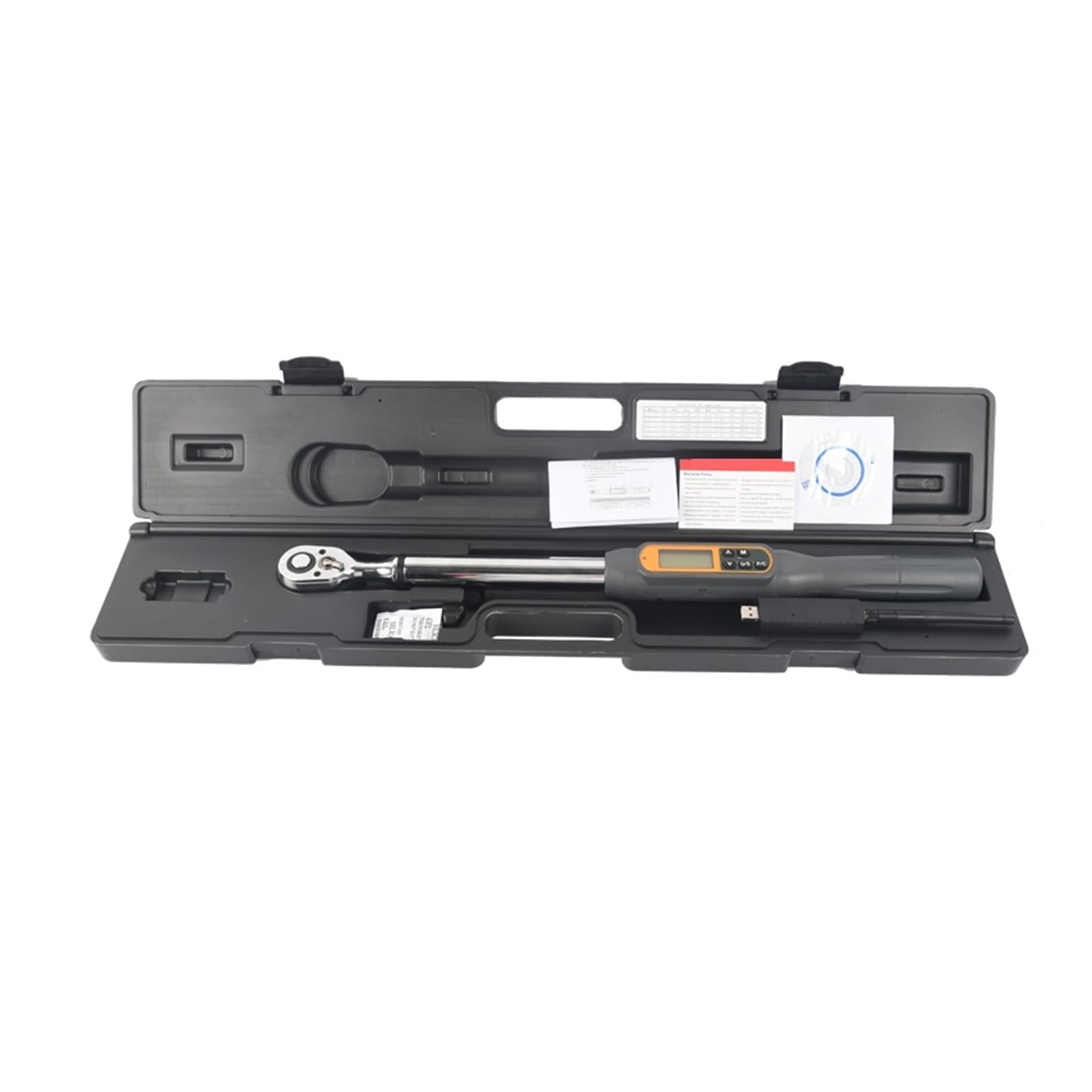 Misuratore di coppia digitale, 1/4 10N.M -30N.M Chiave dinamometrica digitale wireless Chiave dinamometrica elettronica professionale regolabile per riparazione auto e bici Tester di coppia elettrico,